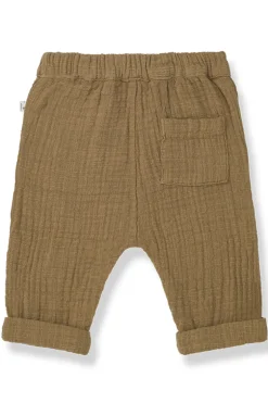 Baby broek bruin