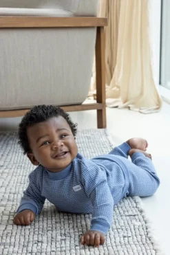Baby pyjama blauw