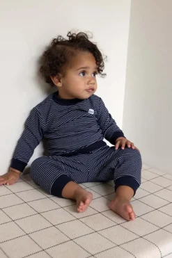 Baby pyjama blauw