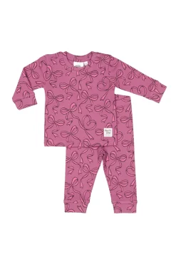 Baby pyjama paars