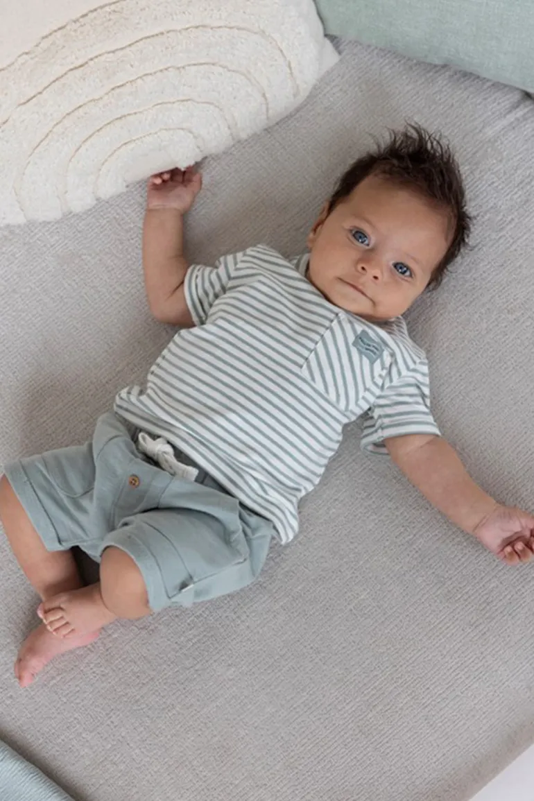 Baby short groen