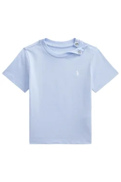 Baby t-shirt korte mouw blauw