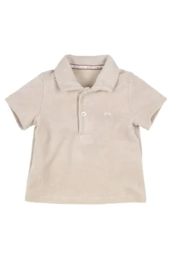 Baby t-shirt korte mouw ecru