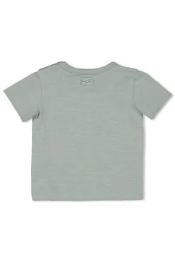 Baby t-shirt korte mouw groen