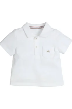 Baby t-shirt korte mouw wit
