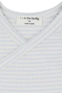 Baby t-shirt lange mouw blauw