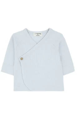 Baby t-shirt lange mouw blauw