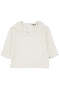 Baby t-shirt lange mouw ecru