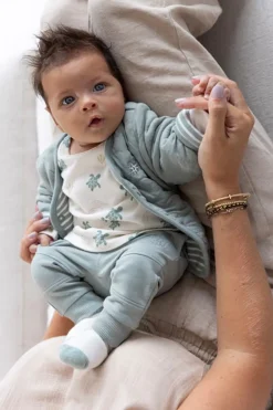 Baby t-shirt lange mouw ecru