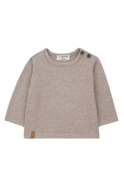 Baby t-shirt lange mouw rose