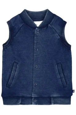 Baby vest blauw