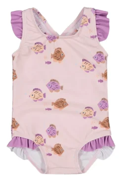 Baby zwemkleding paars