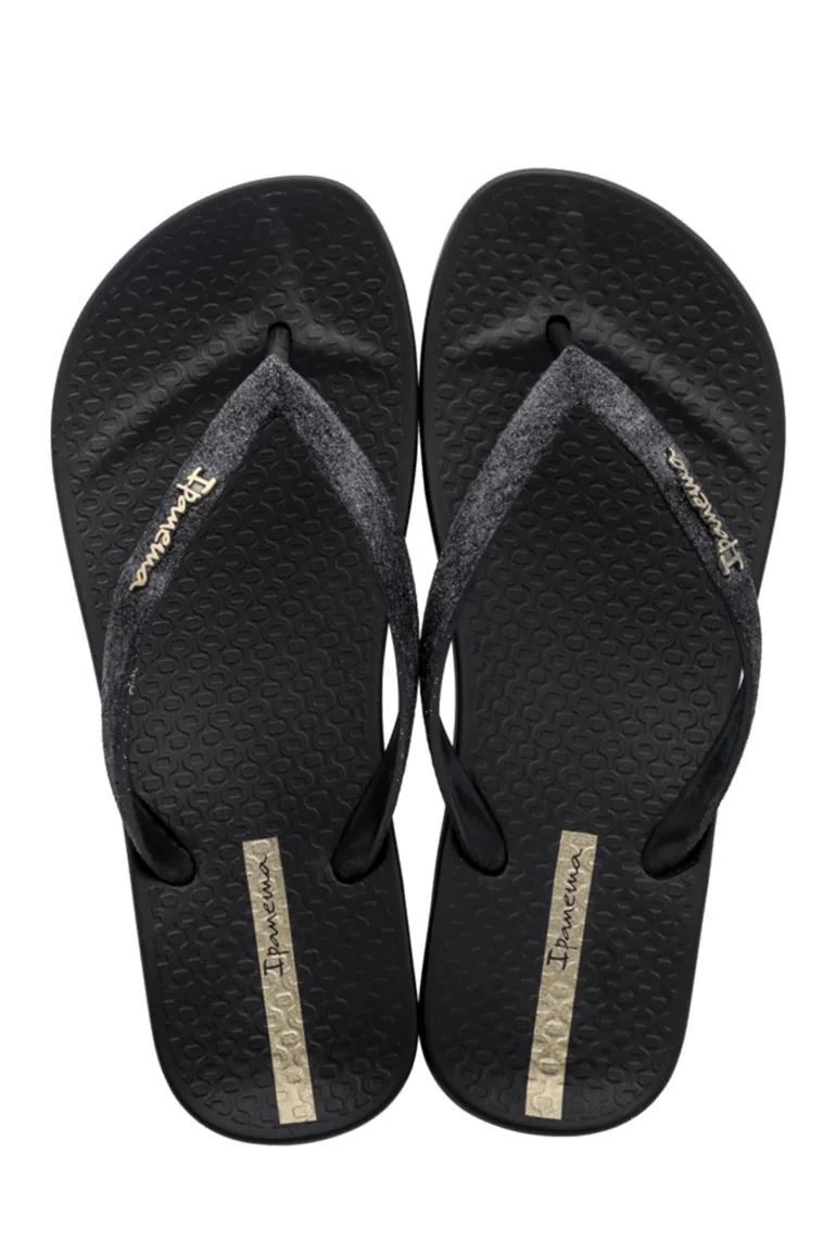 Bad /beach badslipper senior zwart