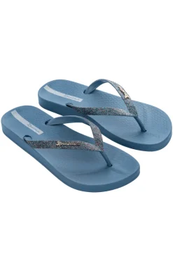 Bad /beach badslipper senior blauw