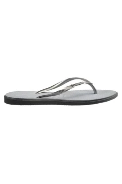 Bad /beach badslipper senior zilver