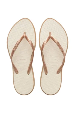 Bad /beach badslipper senior goud