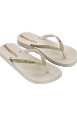 Bad /beach slipper dames bruin
