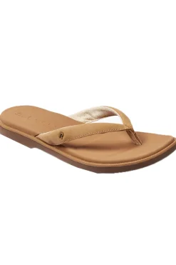 Bad /beach slipper dames bruin