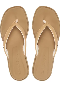 Bad /beach slipper dames bruin
