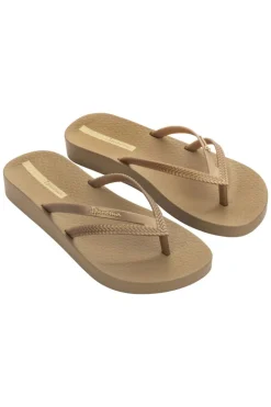 Bad /beach slipper dames bruin