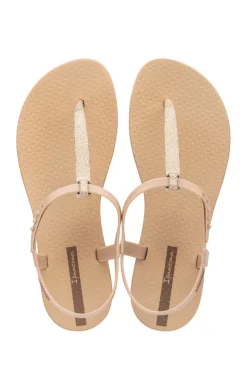 Bad /beach slipper dames bruin