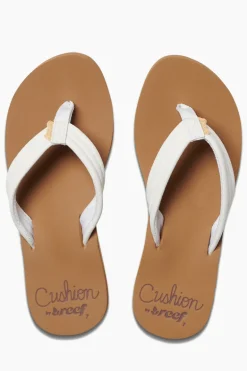 Bad /beach slipper dames wit