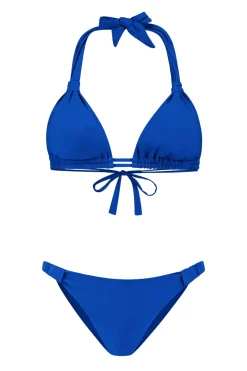 Bad/beach dames bikini blauw