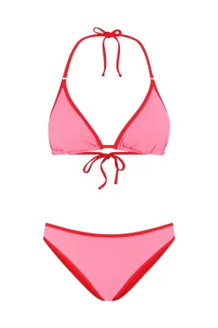 Bad/beach dames bikini rose