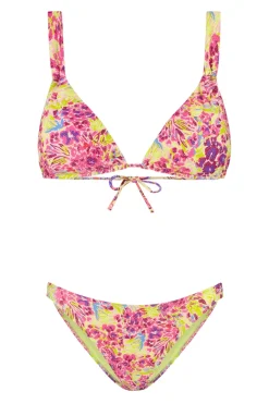 Bad/beach dames bikini rose