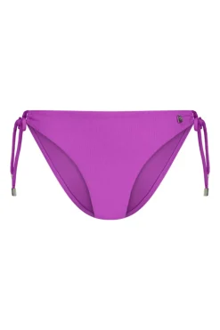 Bad/beach dames bikini slip paars