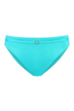 Bad/beach dames bikini slip blauw