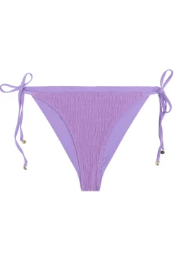 Bad/beach dames bikini slip paars