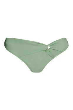 Bad/beach dames bikini slip groen