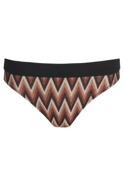 Bad/beach dames bikini slip bruin