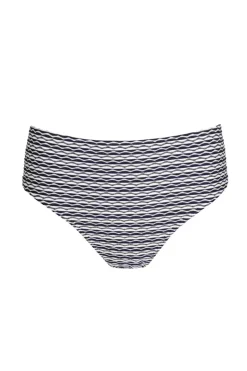 Bad/beach dames bikini slip blauw
