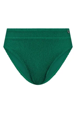 Bad/beach dames bikini slip groen