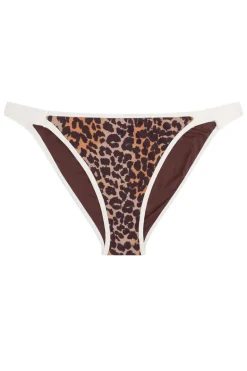 Bad/beach dames bikini top bruin