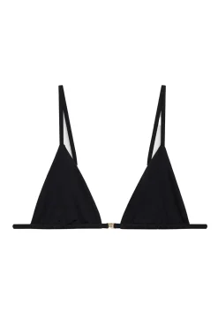 Bad/beach dames bikini top zwart