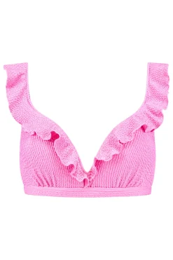 Bad/beach dames bikini top rose