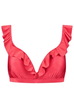 Bad/beach dames bikini top rose