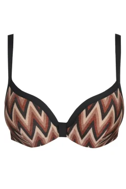 Bad/beach dames bikini top bruin