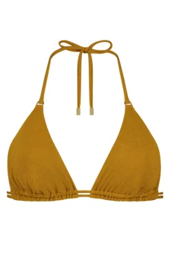 Bad/beach dames bikini top bruin