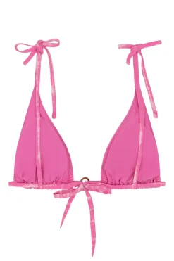 Bad/beach dames bikini top rose