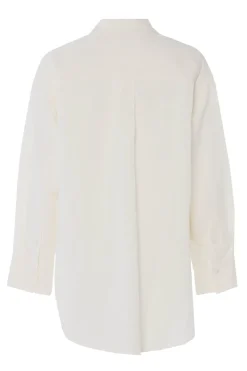 Bad/beach dames blouse strand ecru