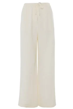 Bad/beach dames ov kleding ecru