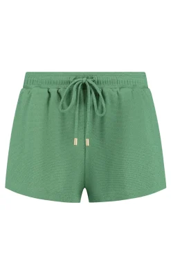 Bad/beach dames short strand groen