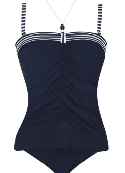 Bad/beach dames tankini blauw