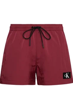 Bad/beach heren zwemshort rood