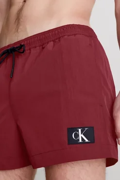 Bad/beach heren zwemshort rood