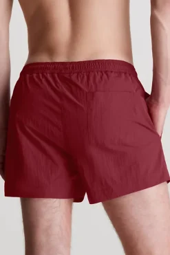 Bad/beach heren zwemshort rood